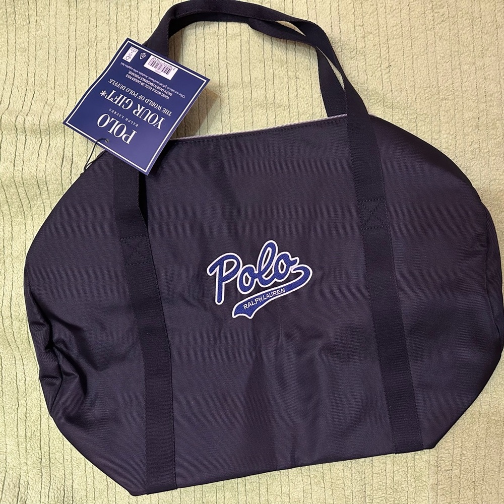 Polo Ralph Lauren Duffle Bag, New!